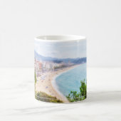 Schöne Lloret de Mar Panoramabilder Reise Kaffeetasse (Mittel)