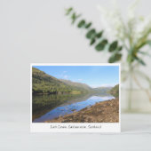 Schöne Loch Leven View, Schottland Postkarte (Stehend Vorderseite)