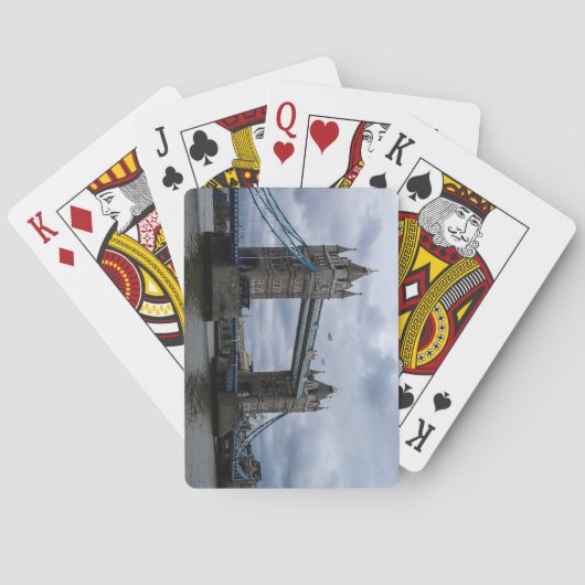 Schöne London Bridge, England Spielkarten (Rückseite)