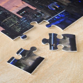 Schöne London England Tower Bridge bei Nacht Puzzle (Seite)