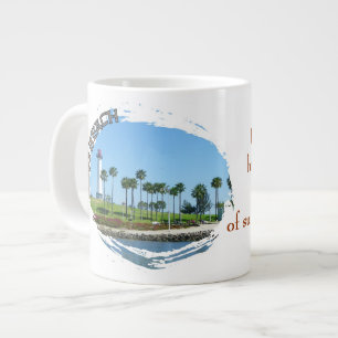 Schöne Long Beach Jumbo Tasse! Jumbo-Tasse