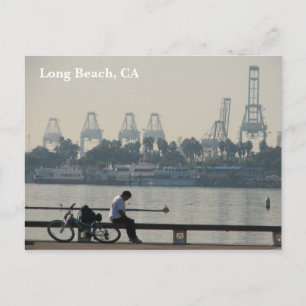 Schöne Long Beach Postcard! Postkarte