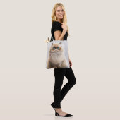 SCHÖNE LONGHAIR BIRMAN CARTOON CAT TASCHE (Am Model)