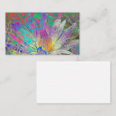 Schöne Lotos-Blume Visitenkarte (Vorne/Hinten)