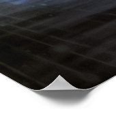Schöne Lotus-Blume Poster (Ecke)