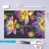 Schöne Lotus-Blume Seidenpapier (Handwerk)