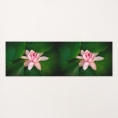 Schöne Lotus-Blume Yogamatte (Rückseite (Horizontal))