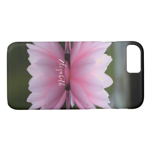 Schöne Lotus-Blume, Zen-Personalisiert Case-Mate iPhone Hülle (Rückseite (Horizontal))