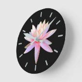 Schöne Lotus Cool Trendy Runde Wanduhr (Winkel)