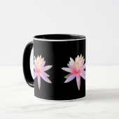 Schöne Lotus Cool Trendy Tasse (Vorderseite Links)