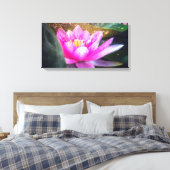 Schöne Lotus, Landschaft, Zen Leinwanddruck (Insitu (Schlafzimmer))
