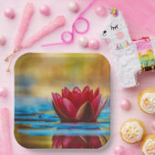 Schöne Lotus-Papierplatte Pappteller (Party)