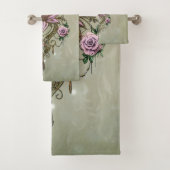 Schöne Lotusblüte Badhandtuch Set (Insitu)