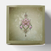 Schöne Lotusblüte Geschenkschachtel (Oben)