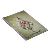 Schöne Lotusblüte Notizblock (Rechte Seite)