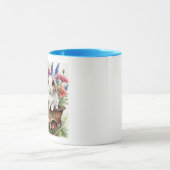 Schöne Love Bunny Rabbit Hübsch Tasse (Zentrum)