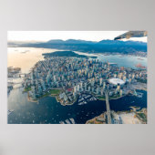 Schöne Luftbilder Vancouver Poster (Vorne)