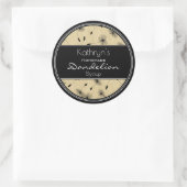 Schöne Lüster Personalisiert Runder Aufkleber (Tasche)