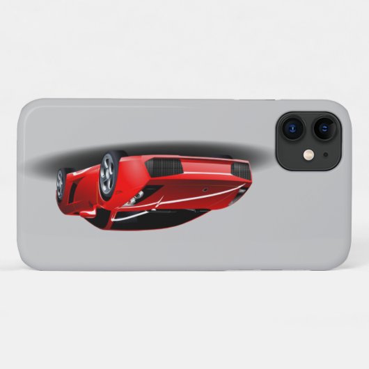 Schöne Luxus-Sportwagen iPhone Fall Case-Mate iPhone Hülle (Rückseite (Horizontal))