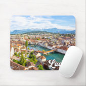 Schöne Luzern, Schweiz Mousepad (Mit Mouse)