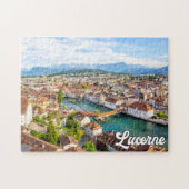 Schöne Luzern, Schweiz Puzzle (Horizontal)