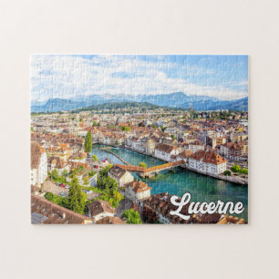 Schöne Luzern, Schweiz Puzzle