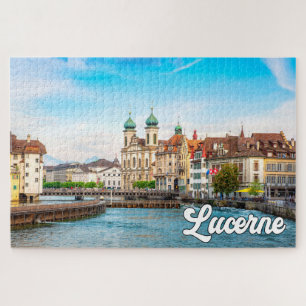 Schöne Luzern, Schweiz Puzzle
