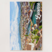 Schöne Luzern, Schweiz Puzzle (Vertikal)