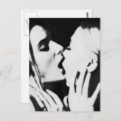 Schöne Mädchen Postkarte (Vorne/Hinten)