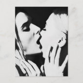 Schöne Mädchen Postkarte (Vorderseite)