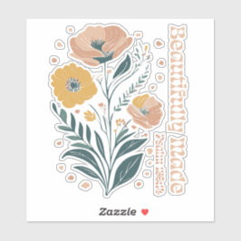 Schöne Made Psalm Boho Christlich Inspirationa Aufkleber