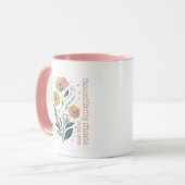 Schöne Made Psalm Boho Christlich Inspirationa Tasse (Vorderseite Links)