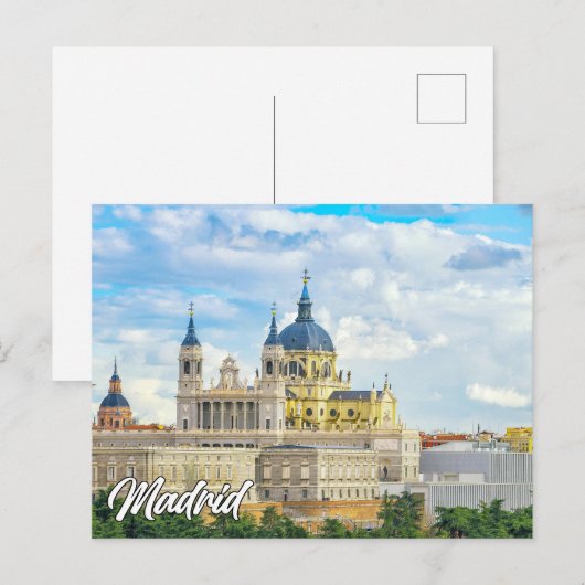 Schöne Madrid, Spanien Postkarte (Vorne/Hinten)