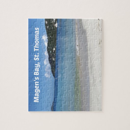 Schöne Magen's Bay, St. Thomas Puzzle (Vertikal)