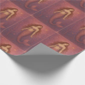 Schöne Magie Meerjungfrau Geschenkpapier (Ecke)