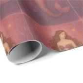 Schöne Magie Meerjungfrau Geschenkpapier (Rolleneckpunkt)