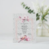 Schöne Magnolias Rose Gold (Stehend Vorderseite)