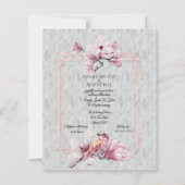 Schöne Magnolias Rose Gold (Vorderseite)