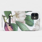 Schöne Magnolienblüten Botanisch mit Namen Case-Mate iPhone Hülle (Rückseite (Horizontal))