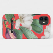 Schöne Magnolienblüten Botanisch mit Namen Case-Mate iPhone Hülle (Rückseite (Horizontal))