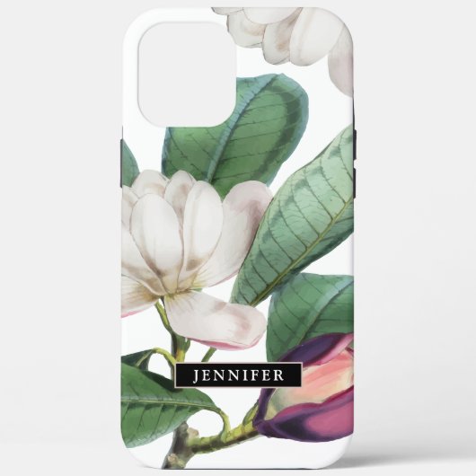 Schöne Magnolienblüten Botanisch mit Namen Case-Mate iPhone Hülle (Rückseite)