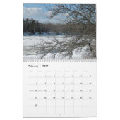 Schöne Maine-Küste Kalender (Feb 2027)