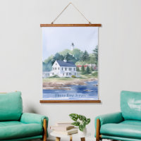 Schöne Maine New Jersey Wasserfarben Kunst