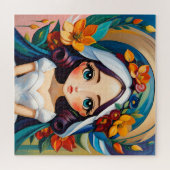 Schöne Malbraut Puzzle (Horizontal)