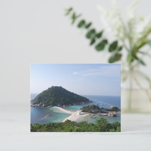 Schöne Malediven-Inseln Postkarte (Stehend Vorderseite)