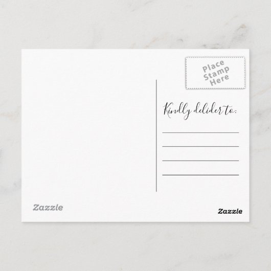 Schöne Malediven Inseln Postkarten (Rückseite)