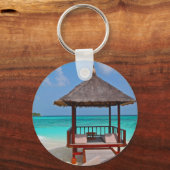 Schöne Malediven-Inseln Schlüsselanhänger (Vorderseite)