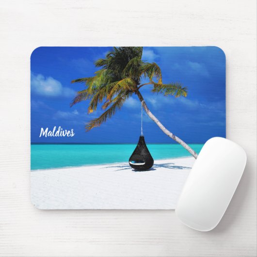 Schöne Malediven Mousepad (Mit Mouse)