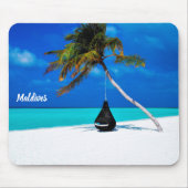 Schöne Malediven Mousepad (Vorne)