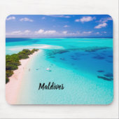 Schöne Malediven Mousepad (Vorne)